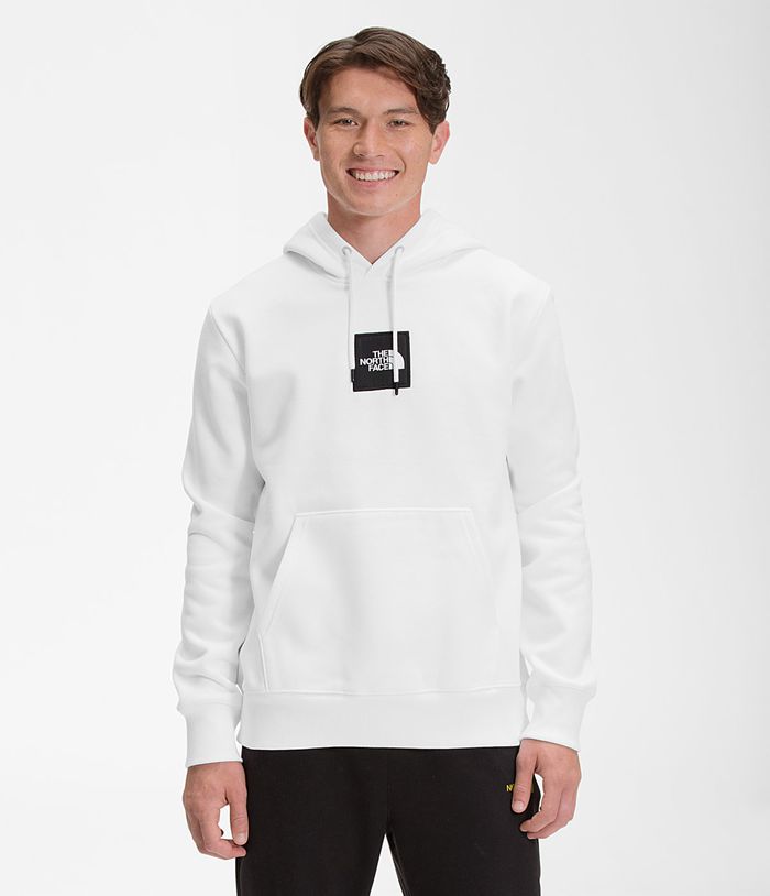 The North Face Bluza Męska Białe Heavyweight Box Pullover - VNCU53879